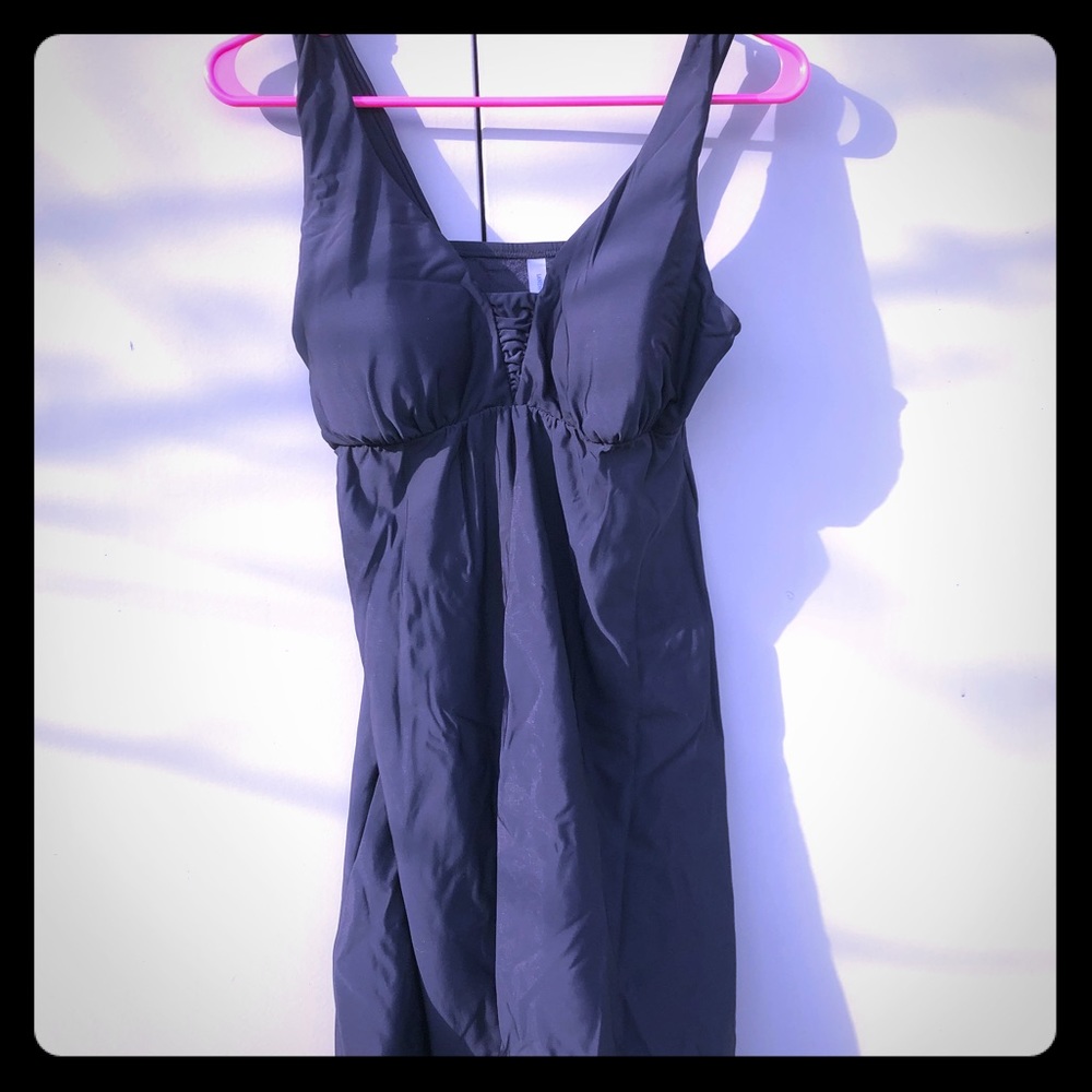One piece swim dress.